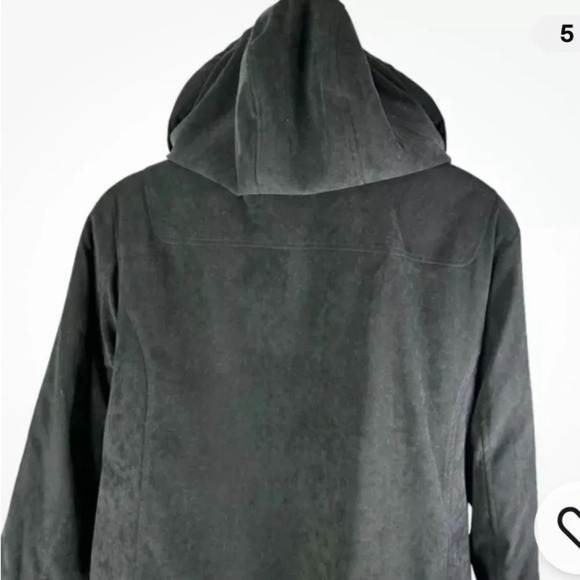 Fleet Street Women’s Heavy Winter Coat Size 2XL Black - Picture 5 of 6